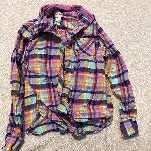 Long sleeve flannel shirt